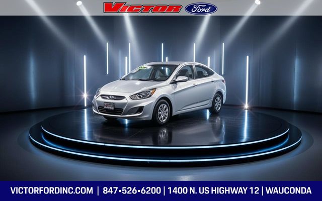 Ironman Silver Metallic 2014 Hyundai Accent GLS Sedan FWD Sedan Front-Wheel Drive 6-Speed Automatic Overdrive
