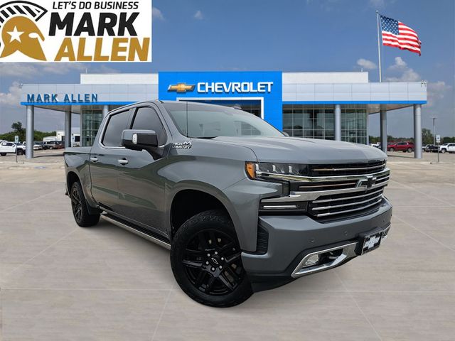 Gray (Satin Steel Metallic) 2019 Chevrolet Silverado 1500 Pickup Truck Four-Wheel Drive 8-Speed Automatic