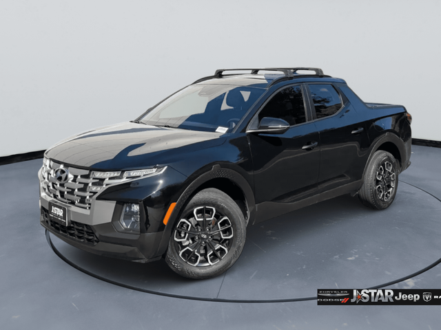 Phantom Black 2024 Hyundai Santa Cruz Pickup Truck Front-Wheel Drive 8-Speed Automatic