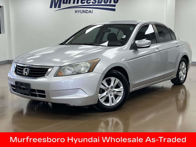 Alabaster Silver Metallic 2010 Honda Accord LX-P Sedan Front-Wheel Drive 5-Speed Automatic Overdrive