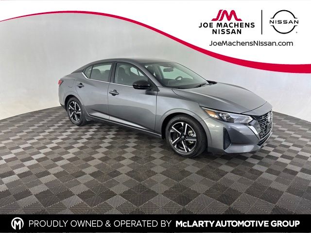 Gray (Gun Metallic) 2024 Nissan Sentra Sedan Front-Wheel Drive Continuously Variable Transmission