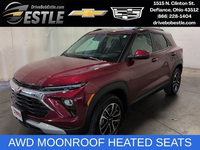 Red (Crimson Metallic) 2024 Chevrolet Trailblazer SUV / Crossover Four-Wheel Drive 9-Speed Automatic