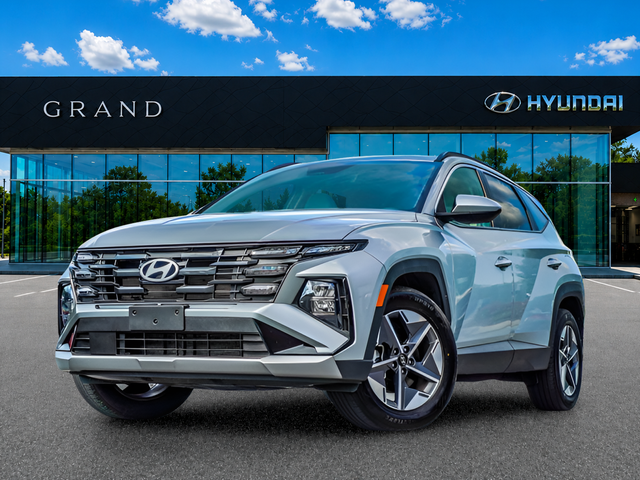 Shimmering Silver 2025 Hyundai Tucson SUV / Crossover All-Wheel Drive 8-Speed Automatic
