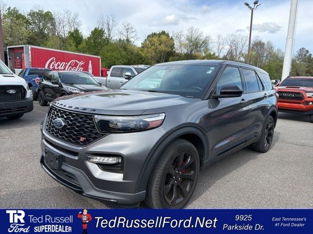 Carbonized Gray Metallic 2022 Ford Explorer ST RWD SUV / Crossover Rear-Wheel Drive Automatic