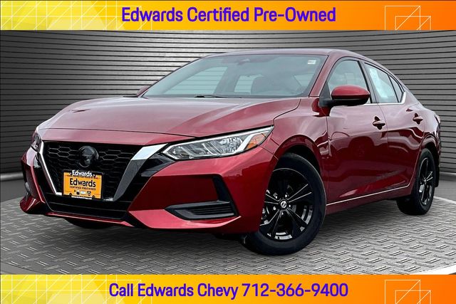 Red (Scarlet Ember Tintcoat) 2023 Nissan Sentra Sedan Front-Wheel Drive Continuously Variable Transmission