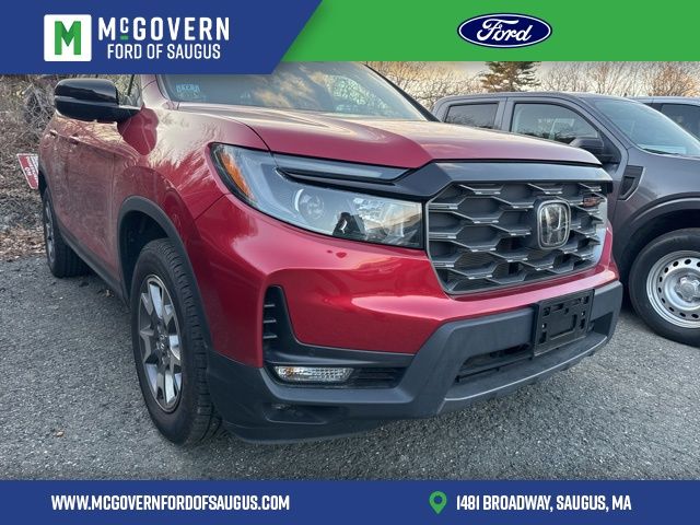 Radiant Red Metallic II 2022 Honda Passport TrailSport AWD SUV / Crossover All-Wheel Drive 9-Speed Automatic