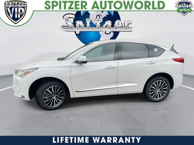 2026 Acura RDX Advance Package White at Spitzer Acura
