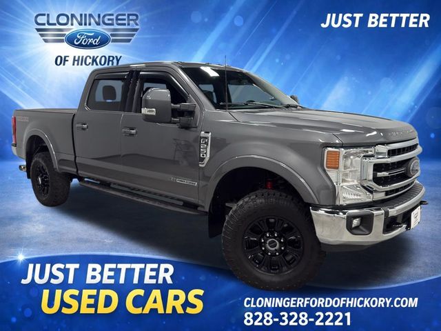 Carbonized Gray Metallic 2022 Ford F-250 Super Duty Lariat Crew Cab 4WD Pickup Truck Four-Wheel Drive Automatic