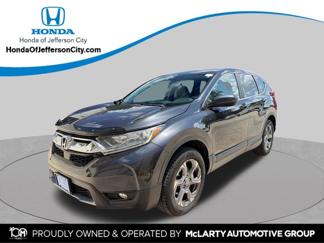 Gray (Gunmetal Metallic) 2017 Honda CR-V SUV / Crossover All-Wheel Drive Continuously Variable Transmission