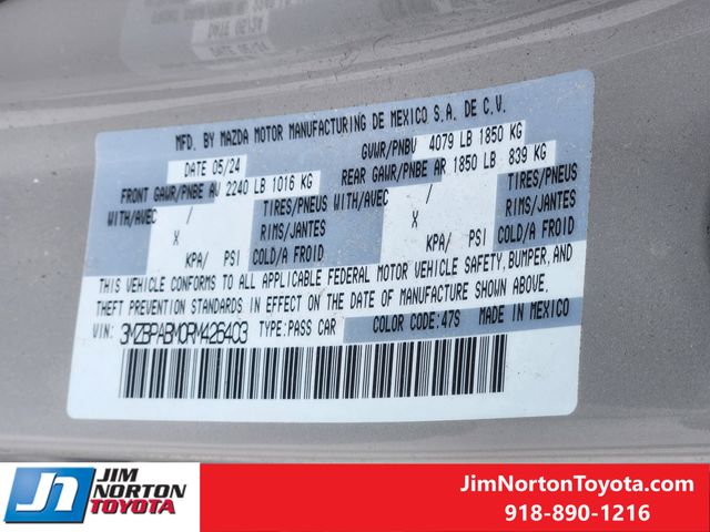 Used 2024 Mazda Mazda3 Sedan