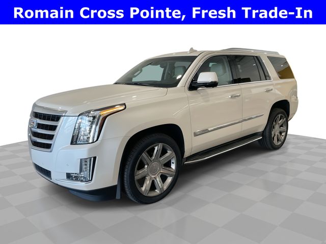White Diamond Tricoat 2015 Cadillac Escalade SUV / Crossover Four-Wheel Drive 8-Speed Automatic