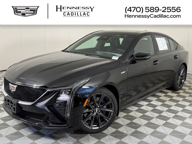 Black Raven 2025 Cadillac CT5 Sedan Rear-Wheel Drive Automatic