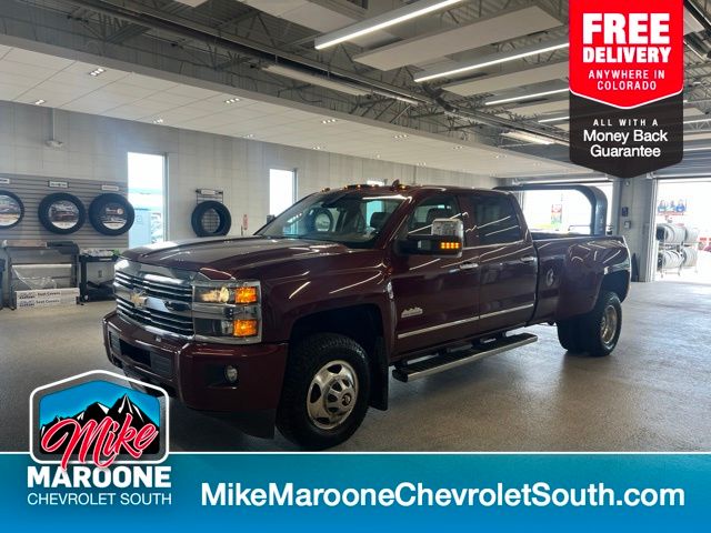 Butte Red Metallic 2016 Chevrolet Silverado 3500HD Pickup Truck Four-Wheel Drive 6-Speed Automatic