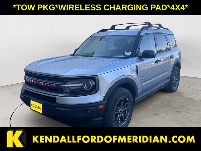 Silver Metallic 2022 Ford Bronco Sport SUV / Crossover All-Wheel Drive 8-Speed Automatic