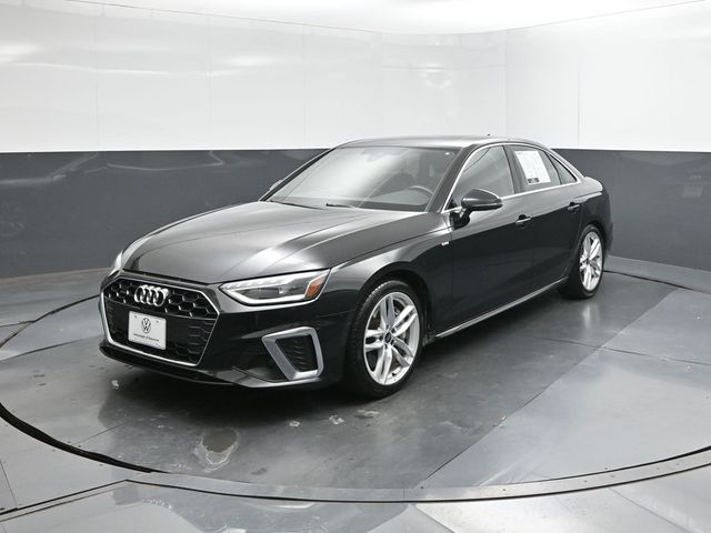 Mythos Black Metallic 2024 Audi A4 Sedan All-Wheel Drive 7-Speed Automatic