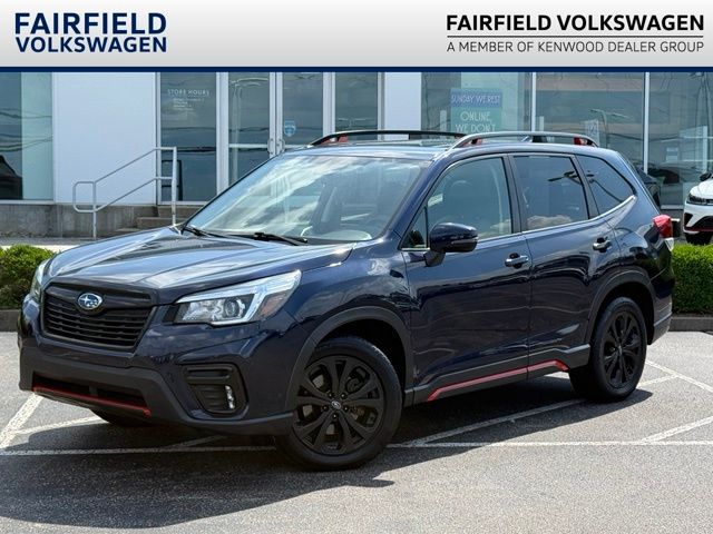 Dark Blue Pearl 2020 Subaru Forester SUV / Crossover All-Wheel Drive Continuously Variable Transmission