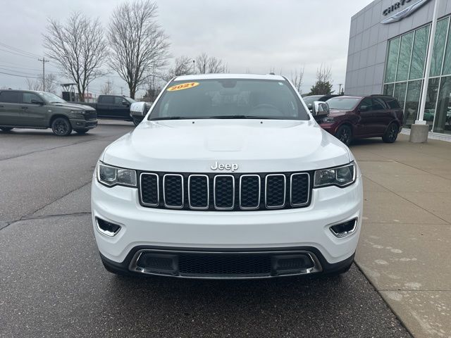 2021 Jeep Grand Cherokee Limited - Bright White Clearcoat exterior view 2
