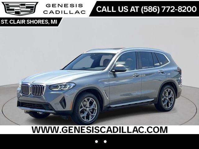 Skyscraper Gray Metallic 2023 BMW X3 SUV / Crossover All-Wheel Drive 8-Speed Automatic
