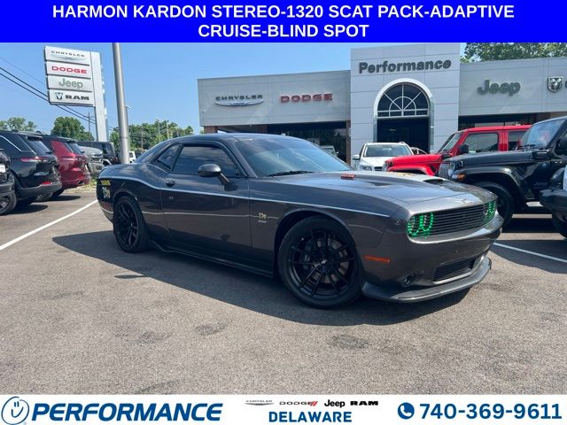 Gray (Granite Crystal Metallic Clearcoat) 2022 Dodge Challenger Coupe Rear-Wheel Drive 8-Speed Automatic