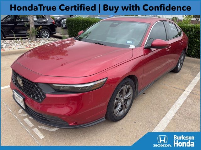 Radiant Red Metallic 2023 Honda Accord EX FWD Sedan Front-Wheel Drive Continuously Variable Transmission