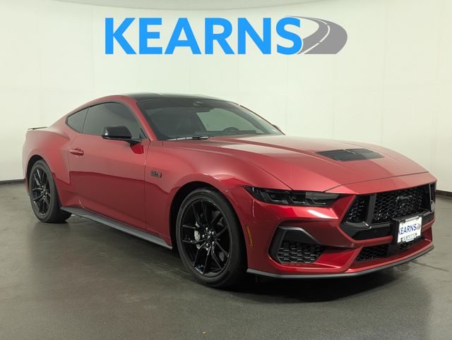 Rapid Red Metallic Tinted Clearcoat 2024 Ford Mustang Coupe Rear-Wheel Drive Automatic