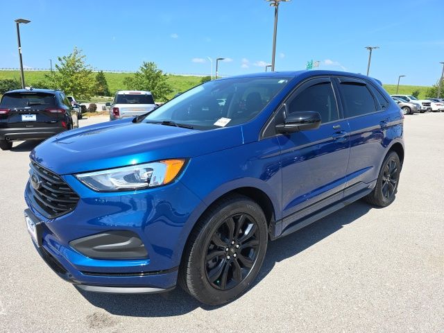 Blue Metallic 2024 Ford Edge SUV / Crossover All-Wheel Drive 8-Speed Automatic