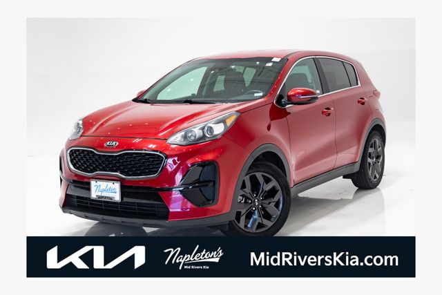 Hyper Red 2022 Kia Sportage LX FWD SUV / Crossover Front-Wheel Drive 6-Speed Automatic Overdrive