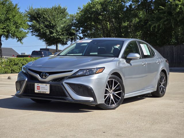 Celestial Silver Metallic 2023 Toyota Camry Sedan Front-Wheel Drive 8-Speed Automatic