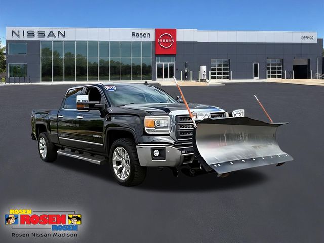 Onyx Black 2015 GMC Sierra 1500 Pickup Truck Four-Wheel Drive 6-Speed Automatic Overdrive