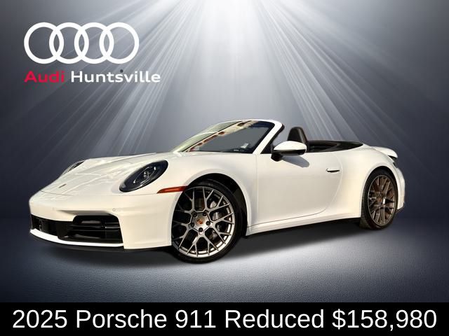 2025 Porsche 911 Carrera Cabriolet RWD