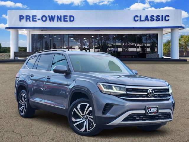 2023 Volkswagen Atlas SEL Gray at Texan Dodge Chrysler Jeep Ram