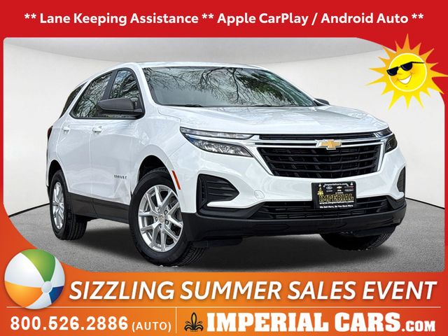 Summit White 2024 Chevrolet Equinox SUV / Crossover Front-Wheel Drive 6-Speed Automatic Overdrive