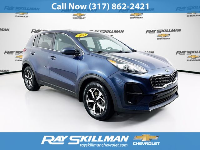 Pacific Blue 2020 Kia Sportage LX FWD SUV / Crossover Front-Wheel Drive 6-Speed Automatic Overdrive
