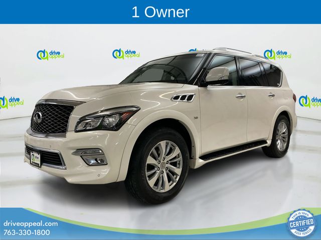Majestic 2016 INFINITI QX80 4WD SUV / Crossover All-Wheel Drive 7-Speed Automatic