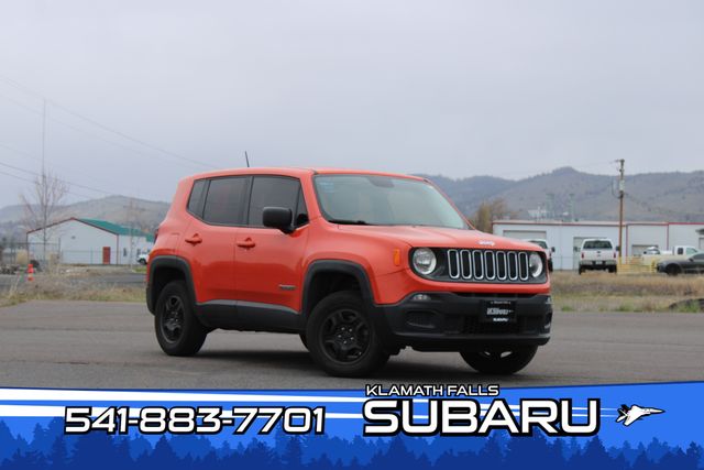 Omaha Orange 2016 Jeep Renegade Sport 4WD SUV / Crossover Four-Wheel Drive 9-Speed Automatic