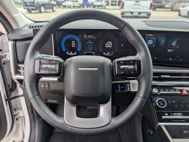 2026 Hyundai Santa Fe Hybrid SEL White at DeMontrond Gulf Freeway