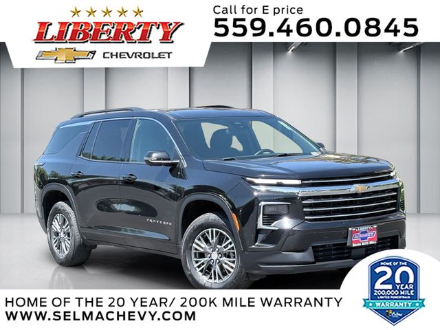 Black Metallic 2024 Chevrolet Traverse SUV / Crossover Four-Wheel Drive 8-Speed Automatic