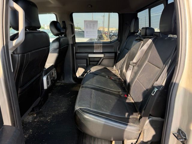 2017 White Gold Metallic Ford Super Duty F-350 DRW Lariat 4X4 Truck