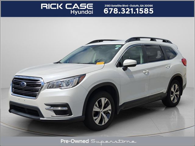 Crystal White Pearl 2019 Subaru Ascent SUV / Crossover All-Wheel Drive Continuously Variable Transmission