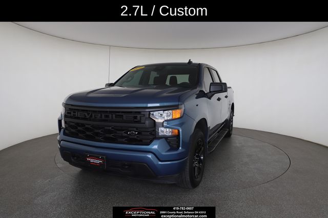 Lakeshore Blue 2024 Chevrolet Silverado 1500 Pickup Truck Four-Wheel Drive 8-Speed Automatic