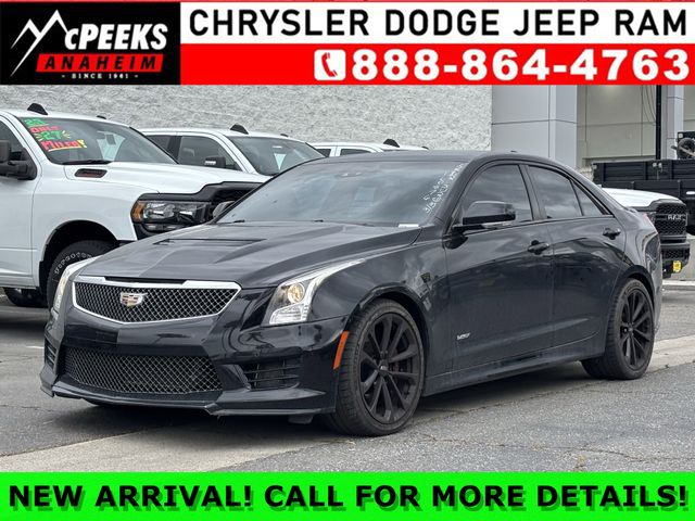 Black Raven 2017 Cadillac ATS-V RWD Sedan Rear-Wheel Drive 6-Speed Manual
