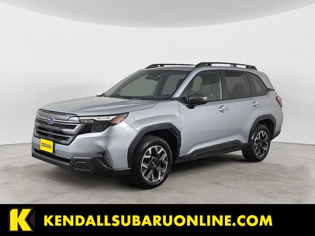 Ice Silver Metallic 2025 Subaru Forester SUV / Crossover All-Wheel Drive Continuously Variable Transmission