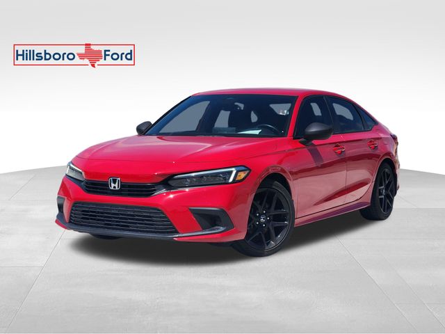 2022 Rallye Red Honda Civic Sedan Sport Sedan