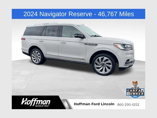 Pearl Metallic 2024 Lincoln Navigator SUV / Crossover Four-Wheel Drive Automatic