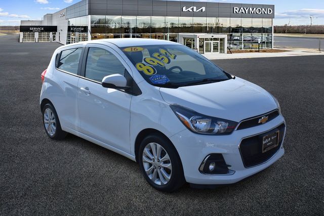 Summit White 2016 Chevrolet Spark 1LT FWD Hatchback Front-Wheel Drive Continuously Variable Transmission