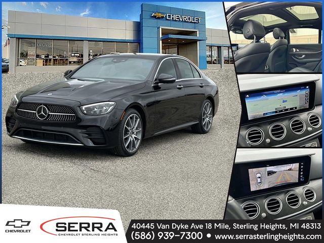 Black 2022 Mercedes-Benz E-Class E 450 4MATIC Sedan AWD Sedan All-Wheel Drive Automatic