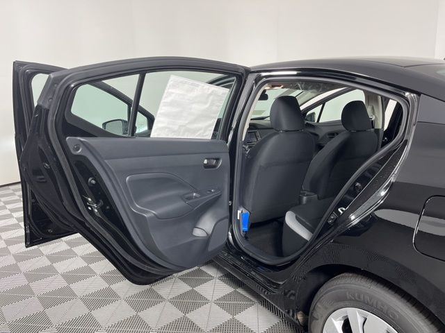 2025 Super Black Metallic Nissan Versa 1.6 S FWD Sedan