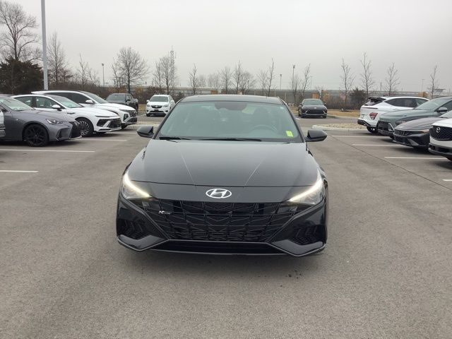 Certified 2023 Hyundai Elantra N Line with VIN KMHLR4AFXPU516779 for sale in Indianapolis, IN