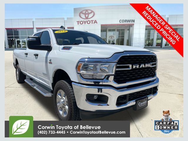 Bright White Clearcoat 2024 RAM 3500 Pickup Truck Four-Wheel Drive 6-Speed Automatic