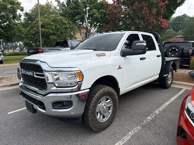 Bright White Clearcoat 2024 RAM 3500 Pickup Truck Four-Wheel Drive 6-Speed Automatic
